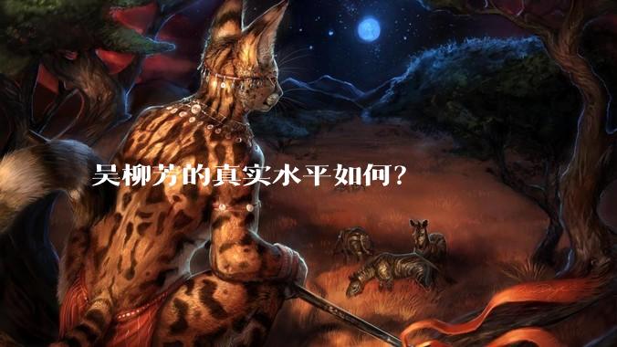 吴柳芳的真实水平如何？
